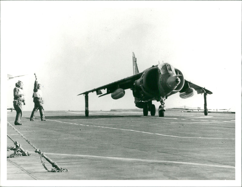 Aircraft Harrier - Vintage Photograph