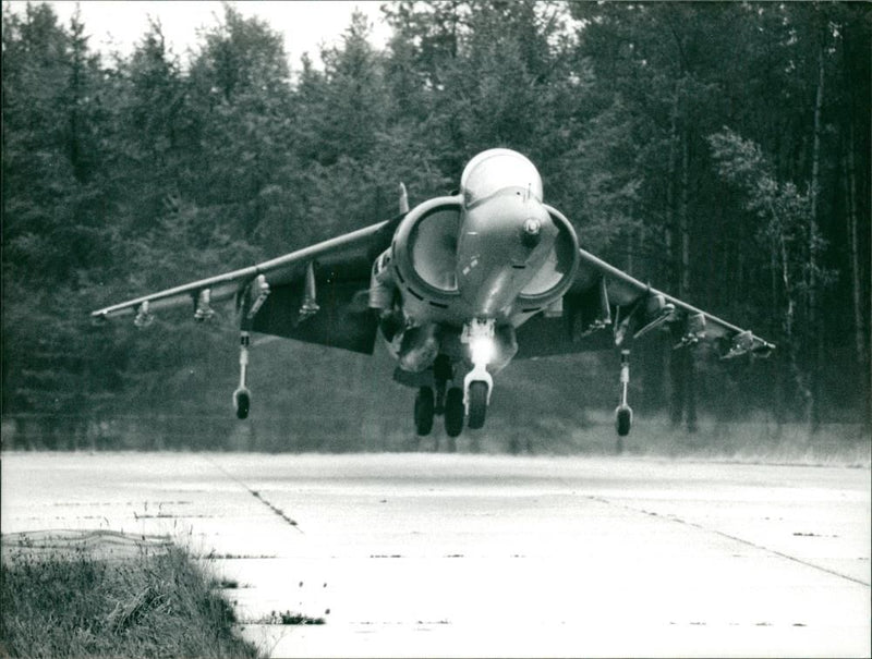 Aircraft Harrier - Vintage Photograph