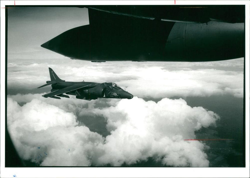 Aircraft Harrier - Vintage Photograph