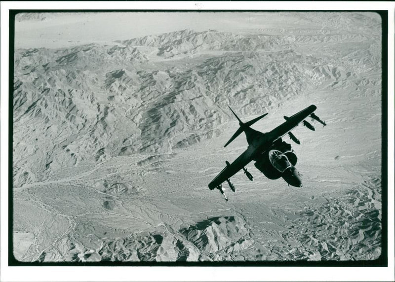 Aircraft Harrier - Vintage Photograph