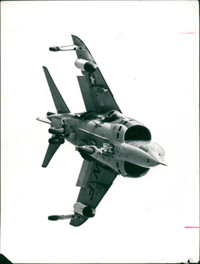 Aircraft Harrier - Vintage Photograph