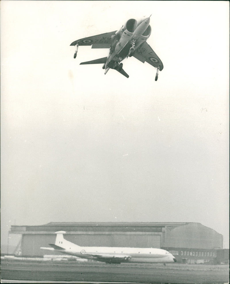 Aircraft Harrier - Vintage Photograph