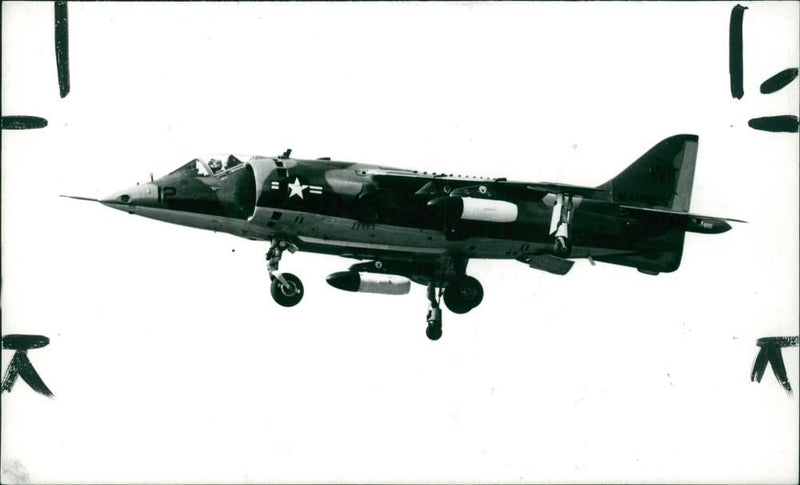 Aircraft Harrier - Vintage Photograph