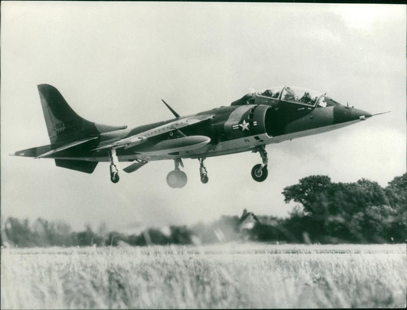 Aircraft Harrier - Vintage Photograph