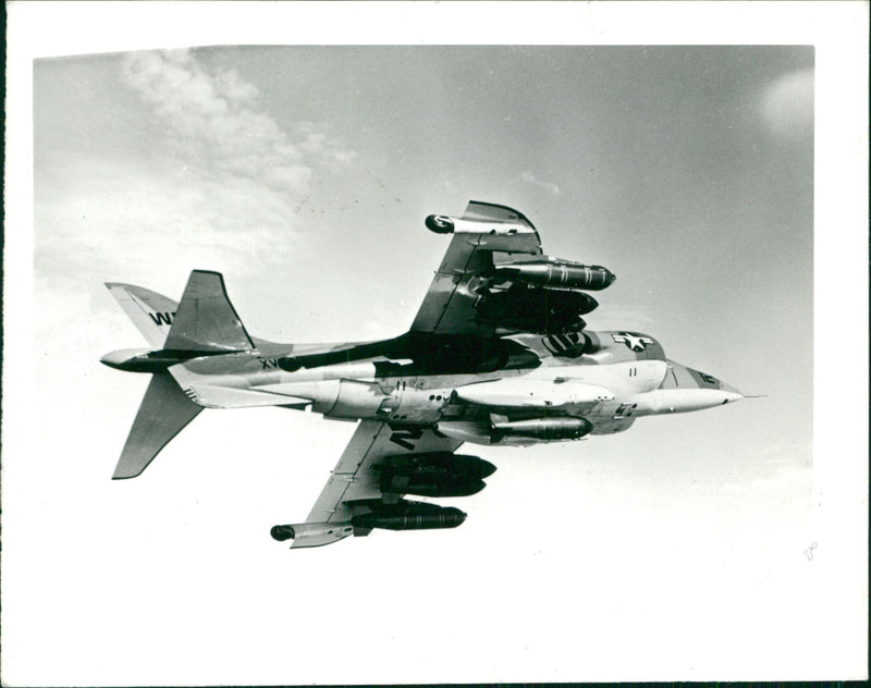 Aircraft Harrier - Vintage Photograph