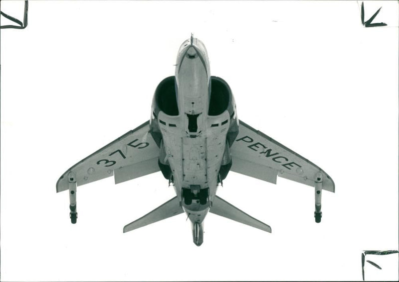 Aircraft Harrier - Vintage Photograph