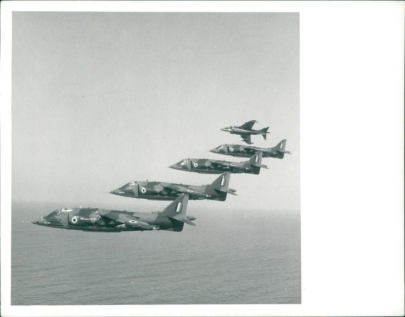 Aircraft Harrier - Vintage Photograph