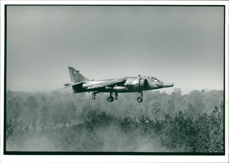 Aircraft Harrier - Vintage Photograph