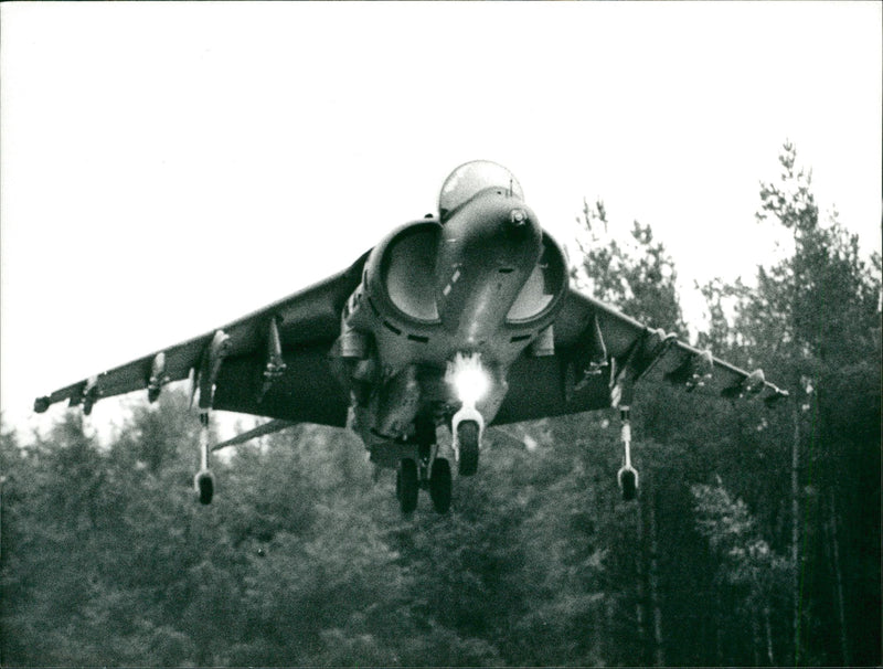 Aircraft Harrier - Vintage Photograph