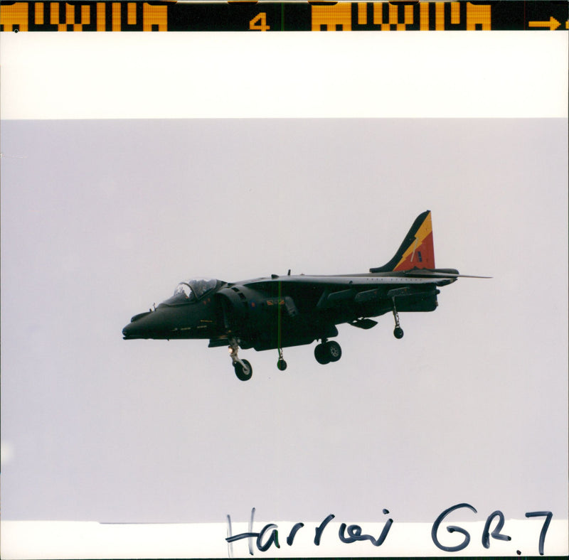 Aircraft Harrier - Vintage Photograph