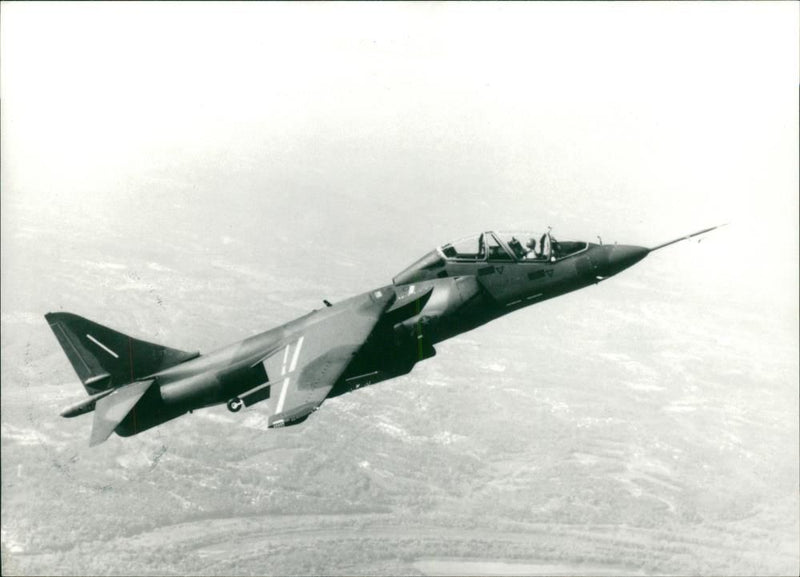 Aircraft Harrier - Vintage Photograph