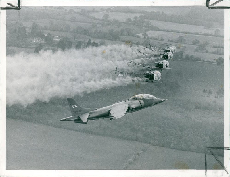 Aircraft Harrier - Vintage Photograph