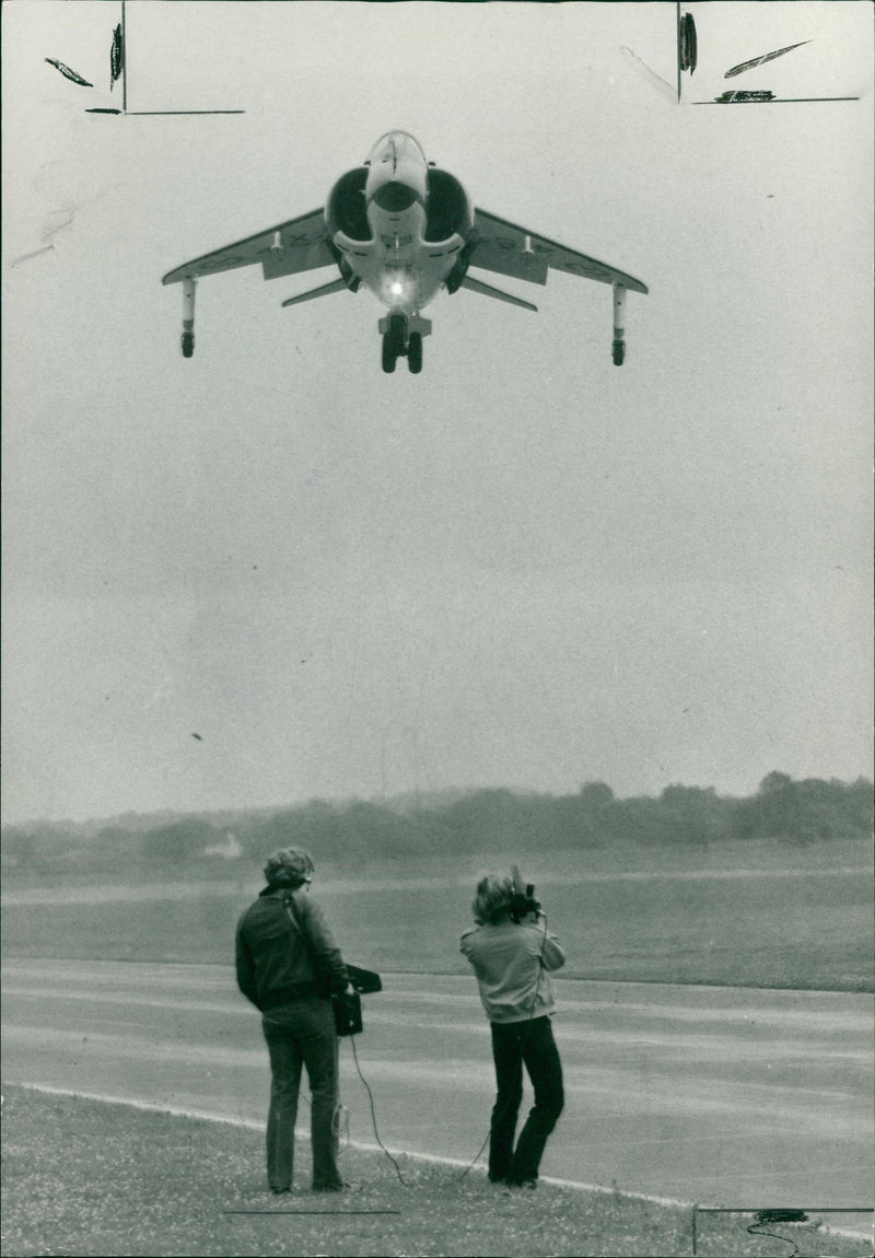 Aircraft Harrier - Vintage Photograph