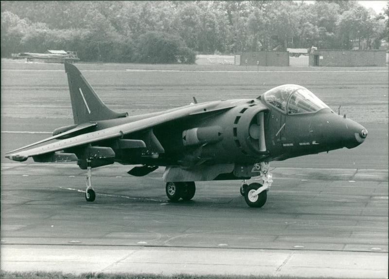 Aircraft Harrier - Vintage Photograph