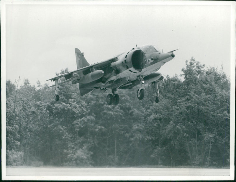 Aircraft Harrier - Vintage Photograph