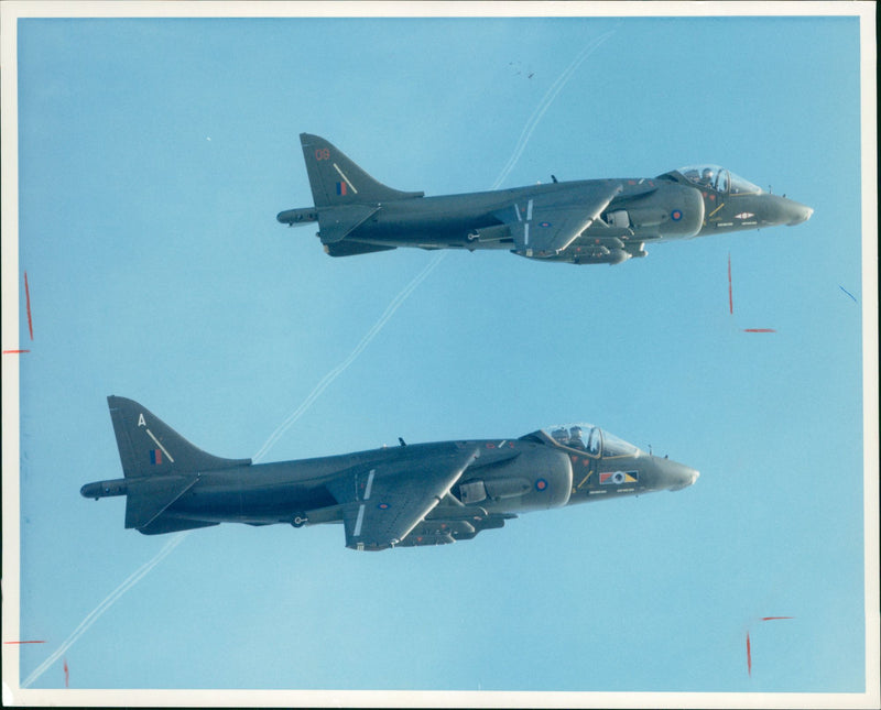 Aircraft Harrier - Vintage Photograph