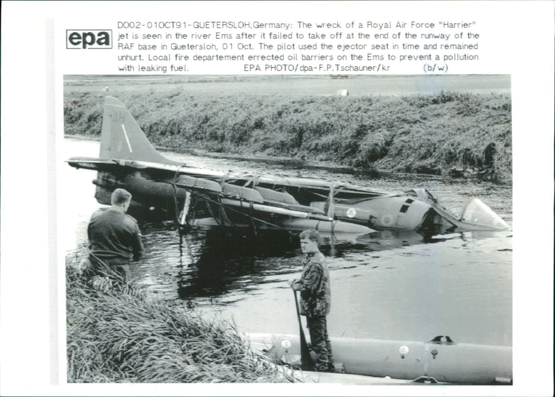 Aircraft Harrier - Vintage Photograph