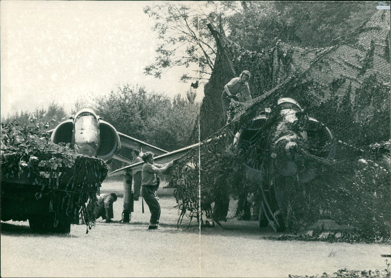 Aircraft Harrier - Vintage Photograph