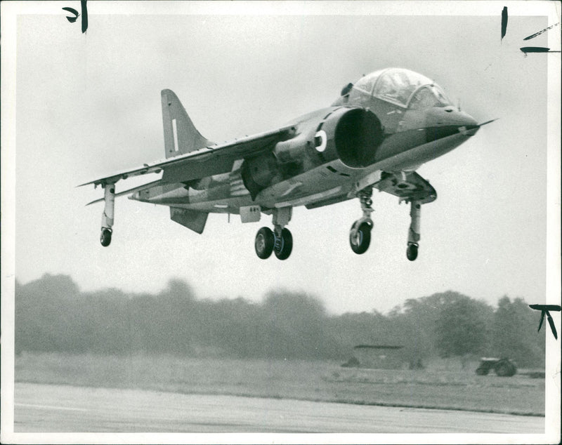 Aircraft Harrier - Vintage Photograph