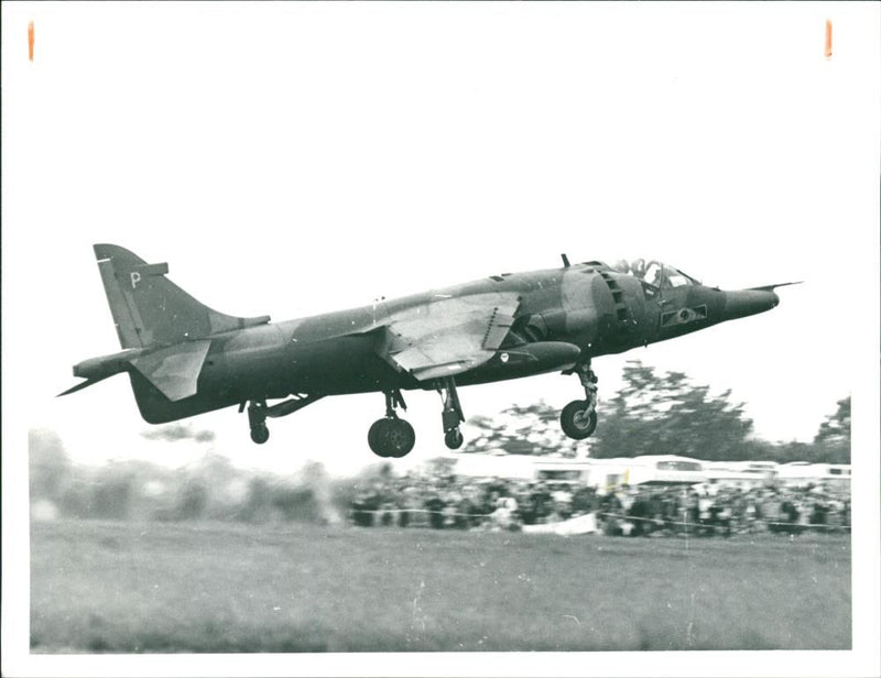 Aircraft Harrier - Vintage Photograph