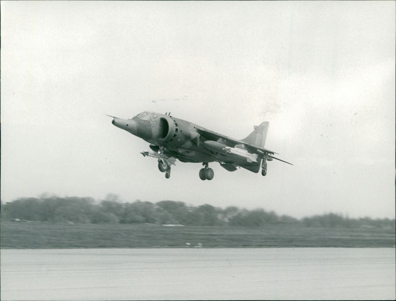 Aircraft Harrier - Vintage Photograph