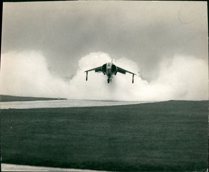 Aircraft Harrier - Vintage Photograph