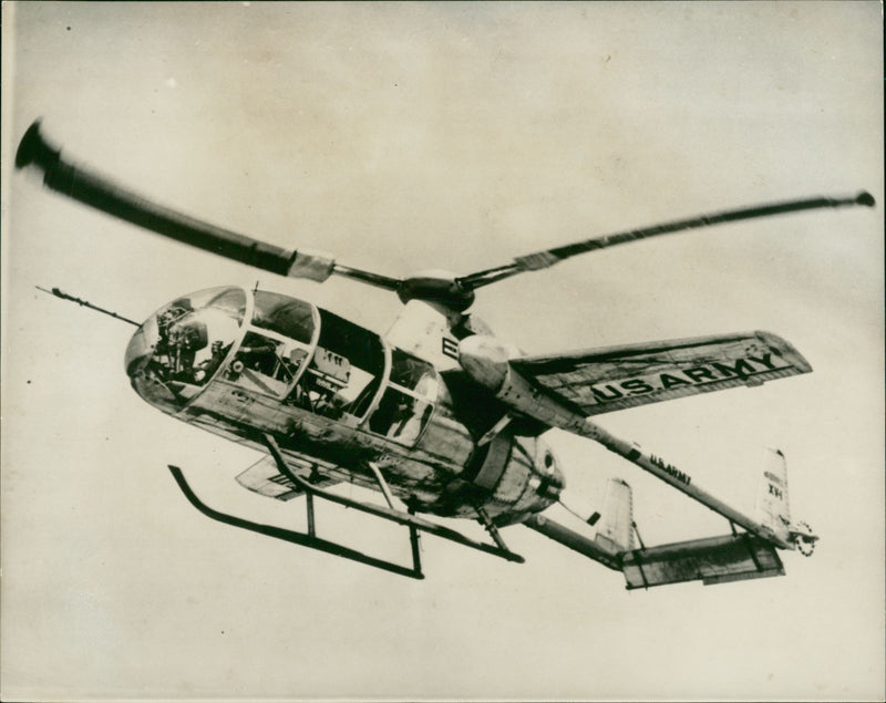 McDonnell XV-1 Convertiplane - Vintage Photograph