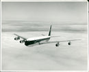 Boeing 707 Jet airliner. - Vintage Photograph