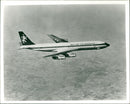 Boeing 707 Jet airliner. - Vintage Photograph
