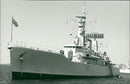 HMS Danae Danae-class cruiser - Vintage Photograph