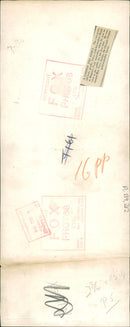 Giraffe Animal. - Vintage Photograph