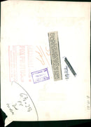 Animal Giraffe at london zoo. - Vintage Photograph