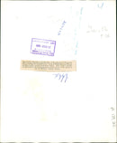 Animal Giraffe and Miss Gilliann Houghton - Vintage Photograph