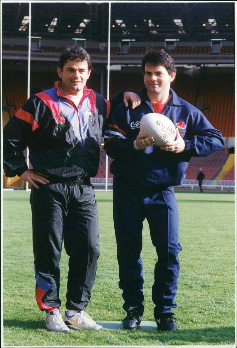 Will Carling Rugby player - Vintage Photograph