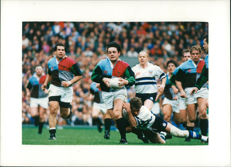 Will Carling Rugby player - Vintage Photograph