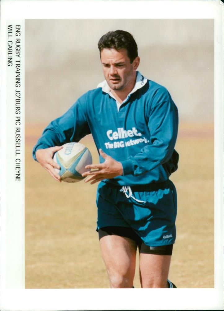 Will Carling Rugby player - Vintage Photograph