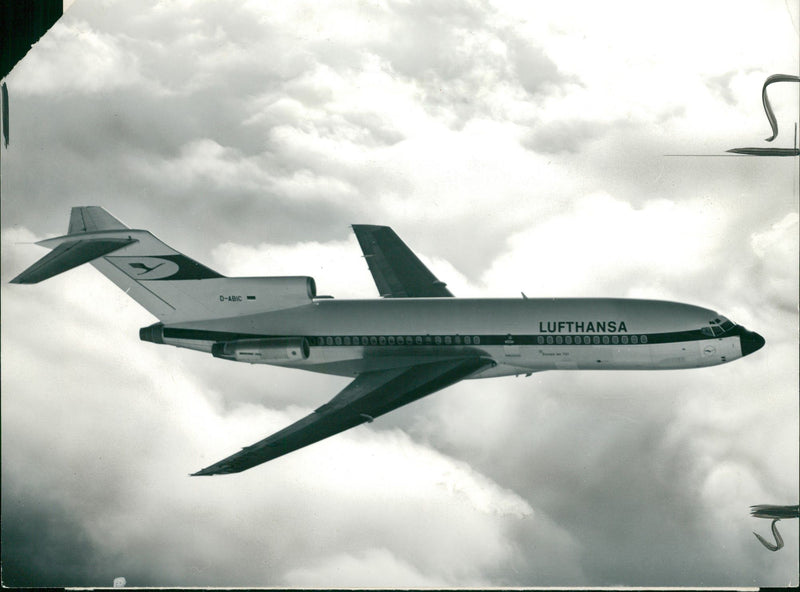 Boeing 727 - Vintage Photograph