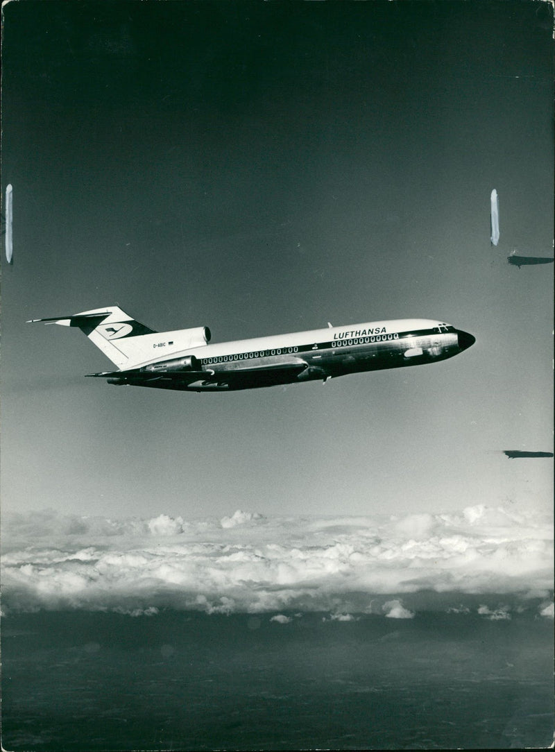 Boeing 727 - Vintage Photograph