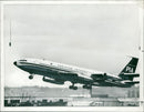 Aircraft: Boeing 720B. - Vintage Photograph
