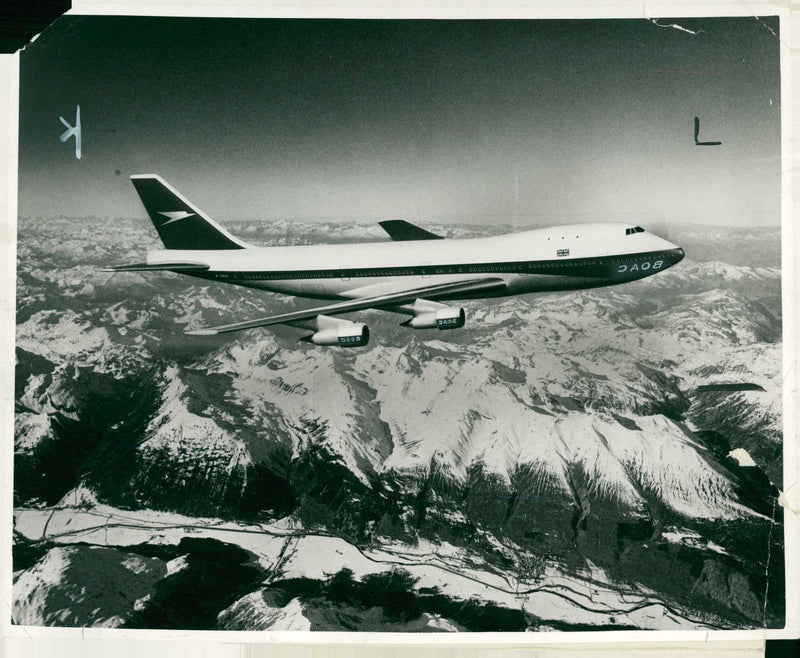 Boeing Commercial Airplanes - Vintage Photograph