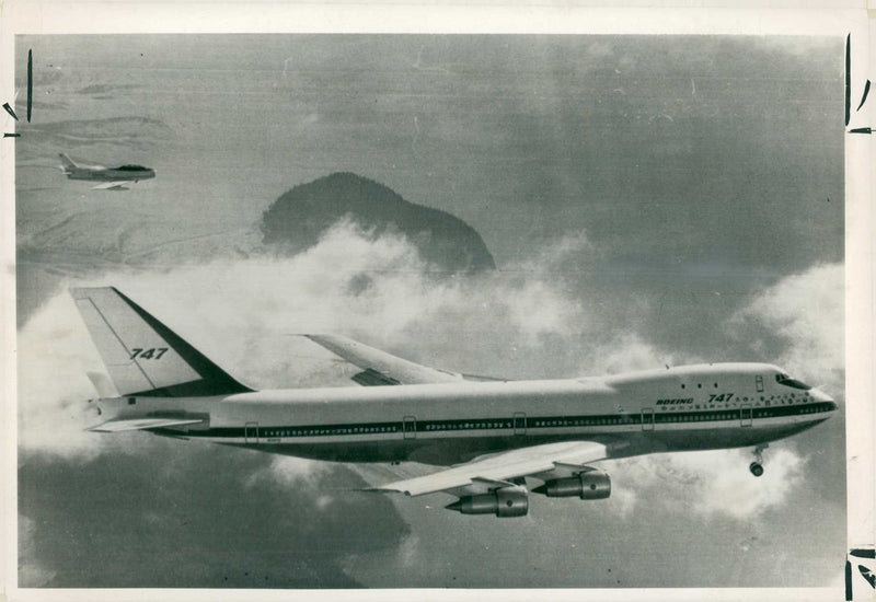 Boeing Commercial Airplanes - Vintage Photograph