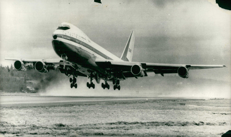 Boeing Commercial Airplanes - Vintage Photograph