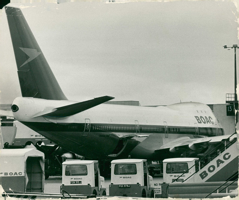 Boeing Commercial Airplanes - Vintage Photograph