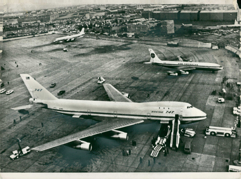 Boeing Commercial Airplanes - Vintage Photograph