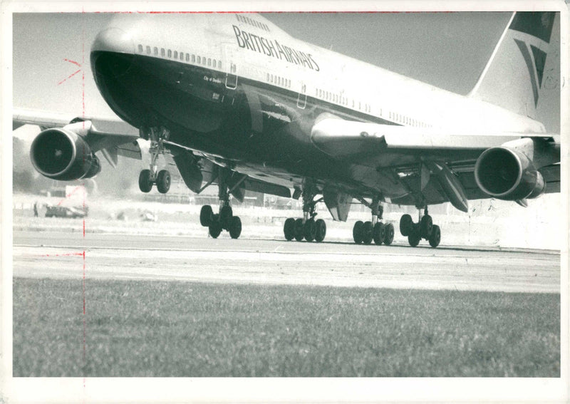 Boeing Commercial Airplanes - Vintage Photograph