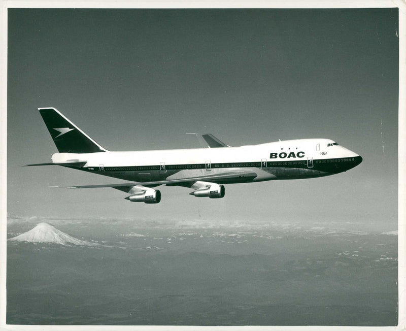 Boeing Commercial Airplanes - Vintage Photograph