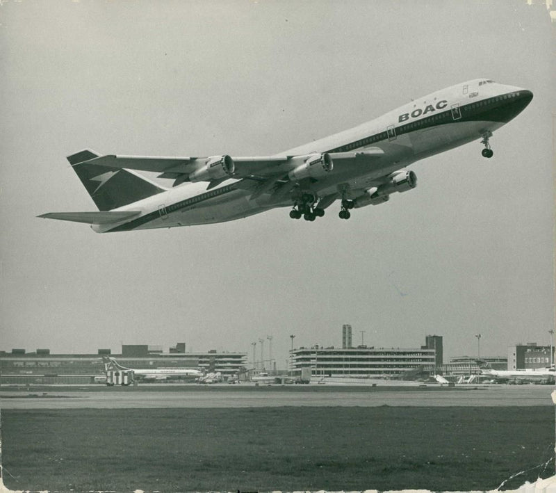 Boeing Commercial Airplanes - Vintage Photograph