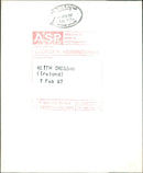 Keith Crossan - Vintage Photograph