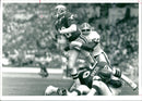American football quarterback Randall Cunningham, Philadelphia Eagles - Vintage Photograph