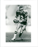 American football quarterback Randall Cunningham, Philadelphia Eagles - Vintage Photograph